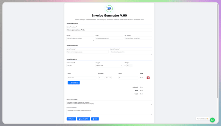 Invoice Generator Online-V1